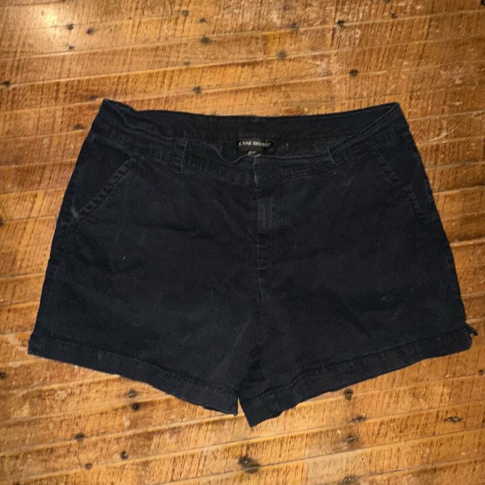 Lane Bryant black classic size 18 Bermuda shorts